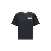 MM6 Black Cotton T-Shirt
